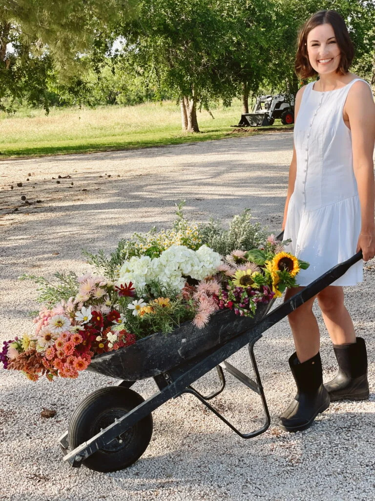 The family behind Ivy Road Farm, a flower farm in Abilene TX